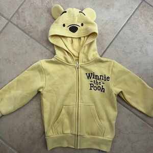 Winnie the Pooh Classic Costume Zip Hoodie for Kids Size 2